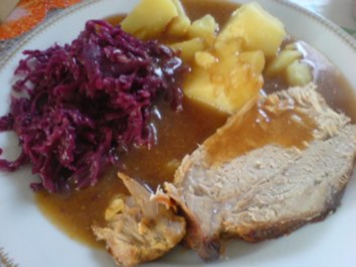 Marinierter Schweinebraten und Kaninchenvorderläufe - Rezept - Bild Nr. 13