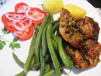 Minuten-Steaks vom Lamm ... - Rezept - Bild Nr. 3