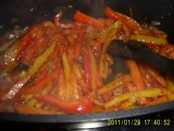 Rezept: Reispfanne mit Filet Bild Nr. 7 Reispfanne mit Filet - Rezept - Bild Nr. 7