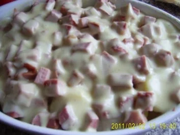 Rezept: Kartoffelauflauf mit Kasseler Bild Nr. 11 Kartoffelauflauf mit Kasseler - Rezept - Bild Nr. 11