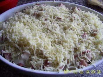 Rezept: Kartoffelauflauf mit Kasseler Bild Nr. 12 Kartoffelauflauf mit Kasseler - Rezept - Bild Nr. 12