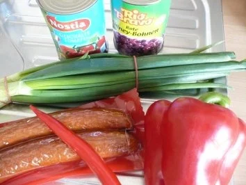 Cabanossi - Soße mit Spaghetti - Rezept - Bild Nr. 2