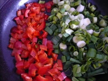 Cabanossi - Soße mit Spaghetti - Rezept - Bild Nr. 6