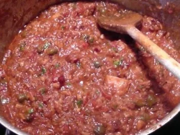 Penne mit Tomaten-Thunfisch Sauce - Rezept - Bild Nr. 6