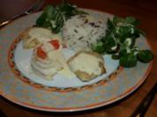 Schwarzer Heilbutt mit Meerrettich-Senf-Soße - Rezept