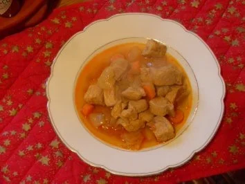"Gulasch" aus dem Schweinekamm - Rezept - Bild Nr. 9