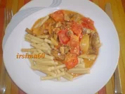 Schweinefilet - Pfanne mit Paprika - Rezept