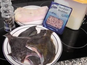 Scholle Büsumer Art mit Speckstippe - Rezept - Bild Nr. 2