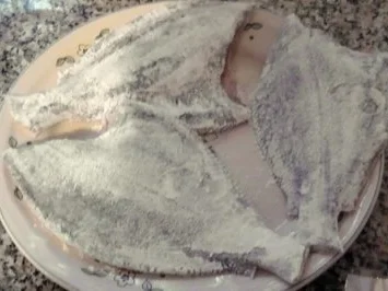 Scholle Büsumer Art mit Speckstippe - Rezept - Bild Nr. 3