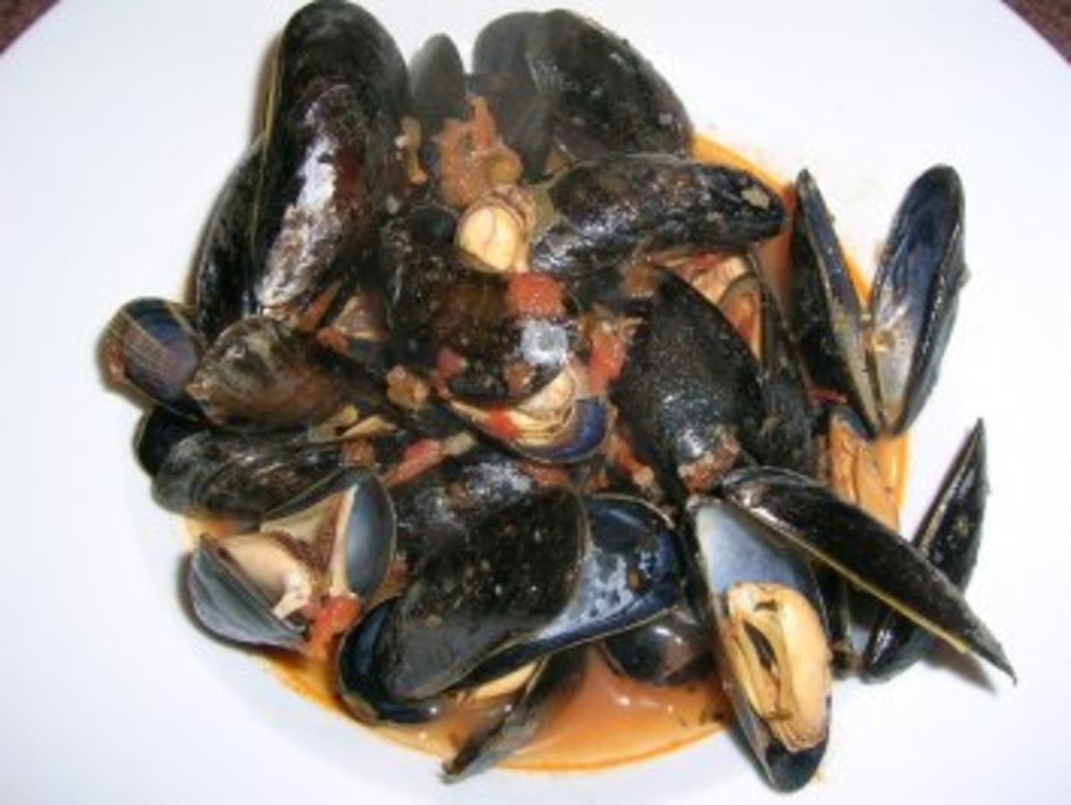 Zuppa di cozze - Muscheln in Tomatensauce (toskanisches Rezept ...