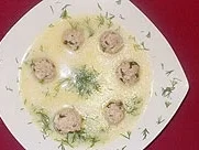 Eier-Zitronensuppe mit Hackfleischbällchen und Reis - Rezept