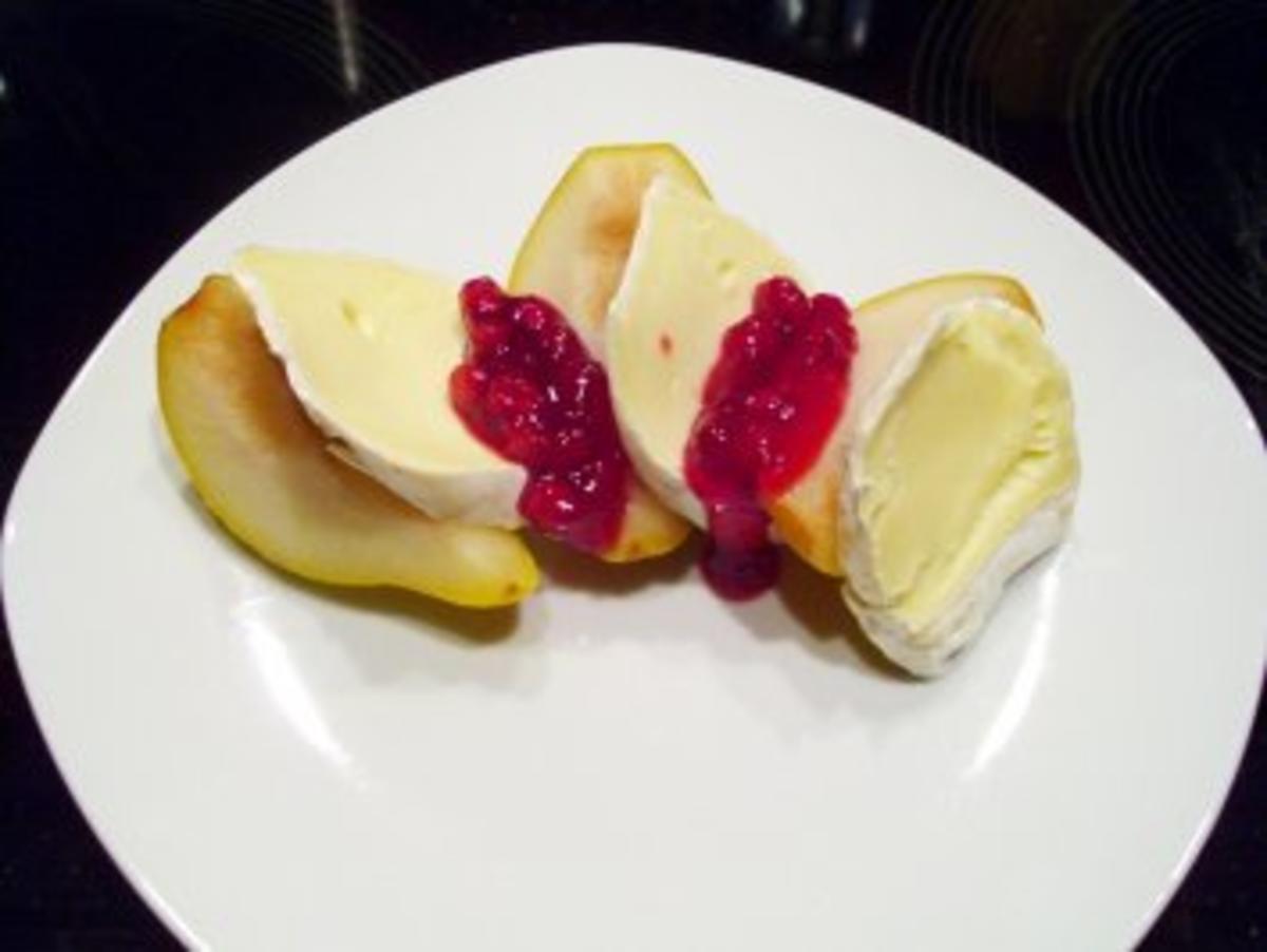 Desserts: Zimt-Birnen mit Camembert - Rezept - Bild Nr. 5