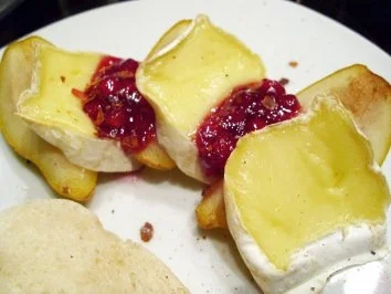 Desserts: Zimt-Birnen mit Camembert - Rezept