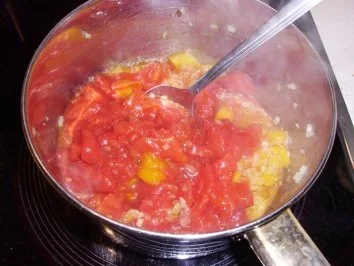 Fisch: Wildlachsfilet mit Mango-Tomaten-Sauce - Rezept - Bild Nr. 4