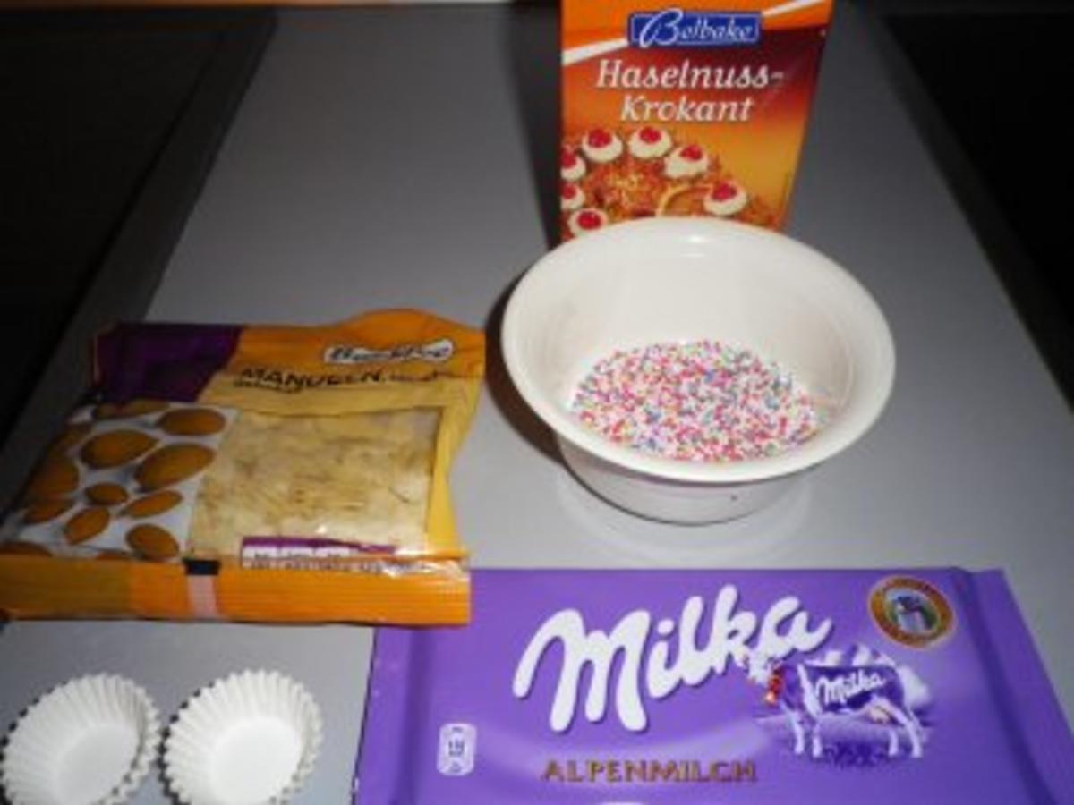 Krokant Mandel Konfekt - schnell &amp; einfach - von Angi54