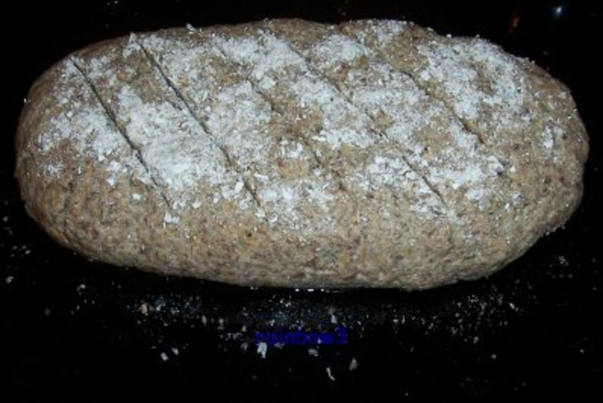 Backen: Roggenschrot-Brot (Sauerteig) - Rezept - Bild Nr. 7