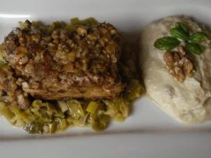 Rezept: Fisch im Walnussmantel ... Fisch im Walnussmantel ... - Rezept