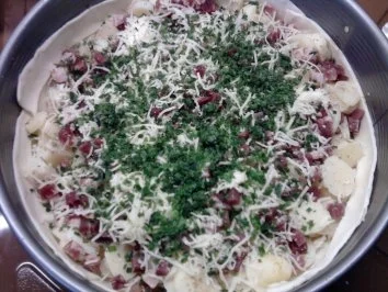 Rezept: Blätterteig-Kartoffel-Pastete Bild Nr. 5 Blätterteig-Kartoffel-Pastete - Rezept - Bild Nr. 5