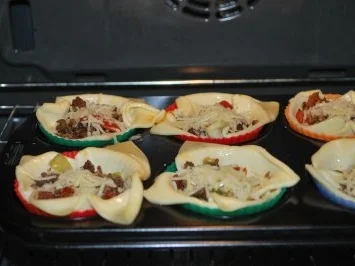 Pikante Hack-Törtchen - Rezept - Bild Nr. 2