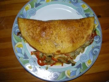 Gefülltes Omelette - Rezept