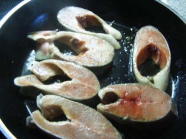 Lachssteak im Spinatbett - einfach - von wastel