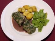 Gekräuterte Lammlachse auf Rotmondrotweinjus (Vince Bahrdt) - Rezept