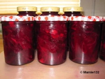 Rezept: Rote Bete -eingelegt- Rote Bete -eingelegt- - Rezept