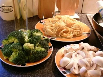 Rezept: TAGLIATELLE in herzhafter Gesellschaft Bild Nr. 3 TAGLIATELLE in herzhafter Gesellschaft - Rezept - Bild Nr. 3