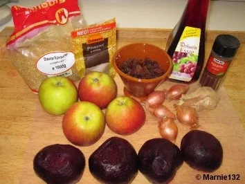 Rezept: Rote Bete Chutney Bild Nr. 2 Rote Bete Chutney - Rezept - Bild Nr. 2