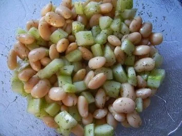 Fassolia salata *Gelina* - Rezept