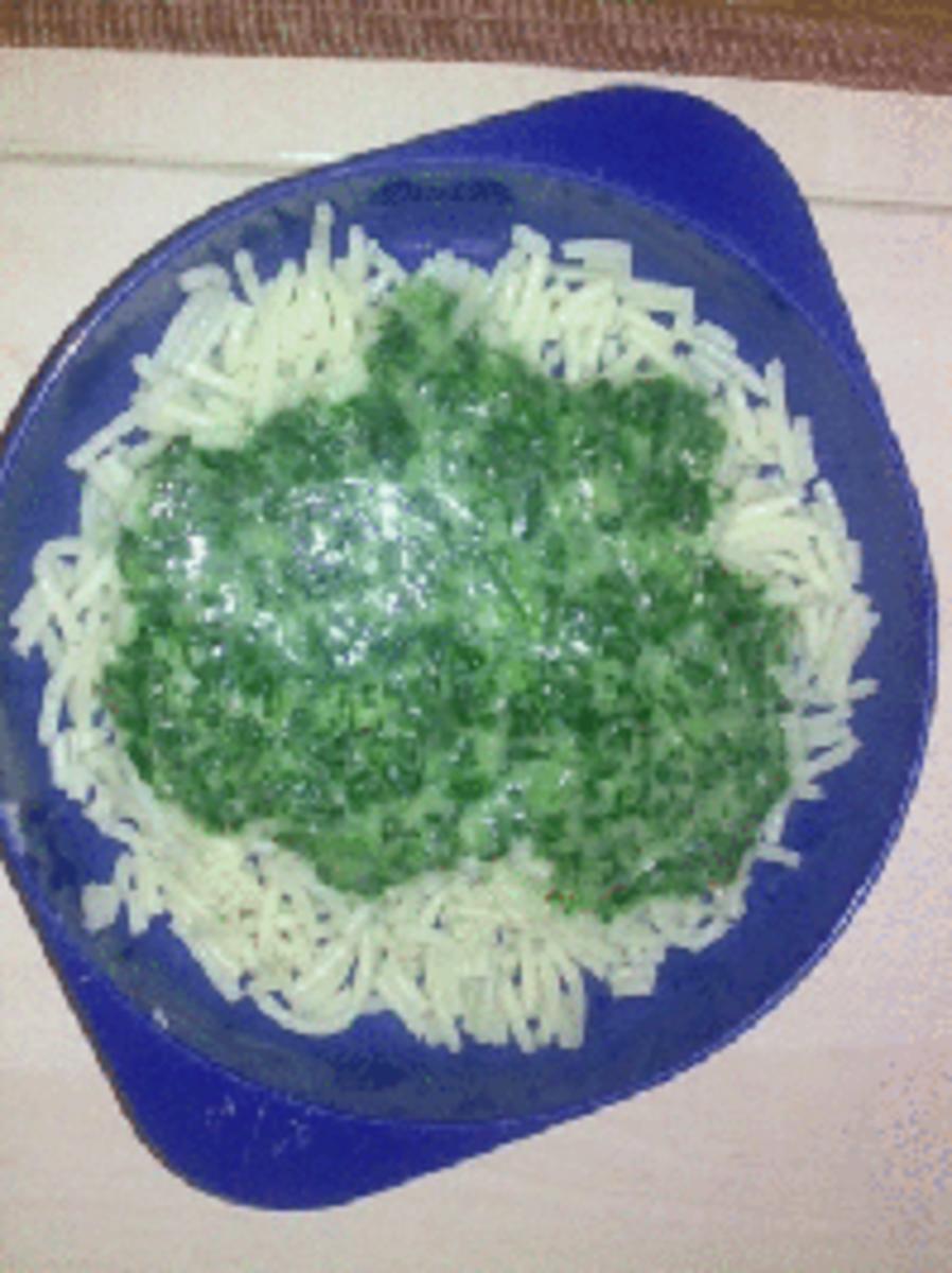 Rahmspinat-Spaghetti - Rezept mit Bild - kochbar.de Rahmspinat-Spaghetti - Rezept mit Bild - kochbar.de