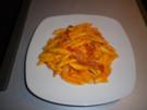 Käse - Salami - Nudeln - Rezept