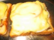 Snack:  Sardinen-Zwiebel-Toast - Rezept