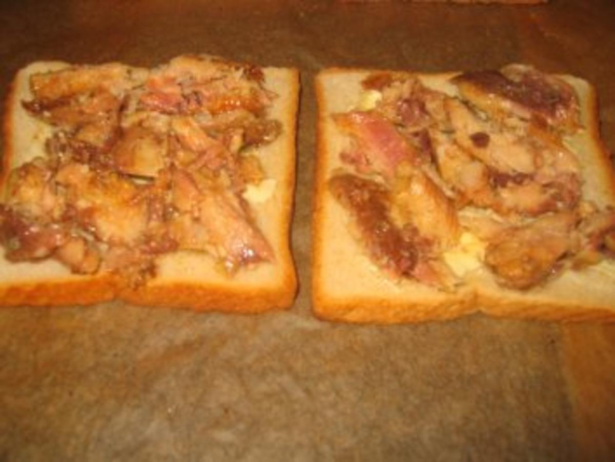Snack:  Sardinen-Zwiebel-Toast - Rezept - Bild Nr. 5