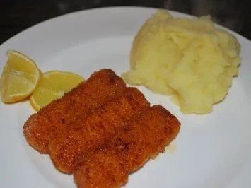 Annis Fischstäbchen mit Kartoffelbrei - Rezept - Bild Nr. 2
