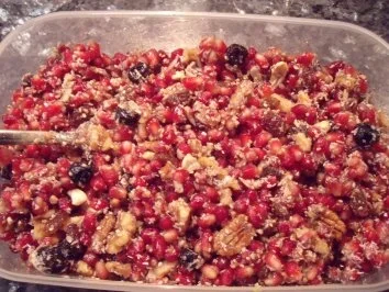 Granatapfel-Dessert oder Süßspeise - Rezept - Bild Nr. 2