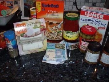 Ofentomaten mit Ziegenkäse auf Thunfisch-Oliven-Feta-Reis - Rezept - Bild Nr. 5