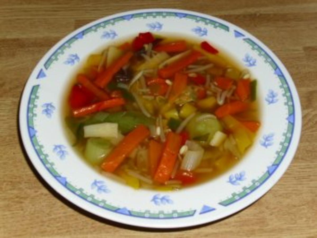 Schnelle Asia Suppe - Rezept - Bild Nr. 2