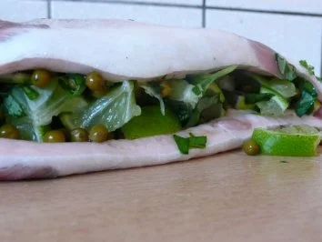 Rezept: Lachsforelle im Thymian-Salzmantel mit Rosmarinkartoffeln Bild Nr. 6 Lachsforelle im Thymian-Salzmantel mit Rosmarinkartoffeln - Rezept - Bild Nr. 6