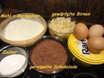Muffin:   BIRNE - HELENE - Rezept - Bild Nr. 2