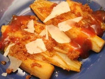 Rezept: Chicoree mit Butterbrösel Bild Nr. 4 Chicoree mit Butterbrösel - Rezept - Bild Nr. 4