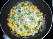 Buntes Rührei mit Giersch - Rezept