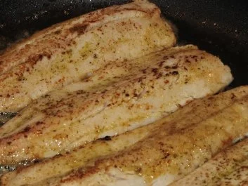 Bodenseefelchen mit Meerrettich-Sahnesauce - Rezept - Bild Nr. 2