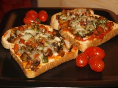 Pizza-Toast - Rezept