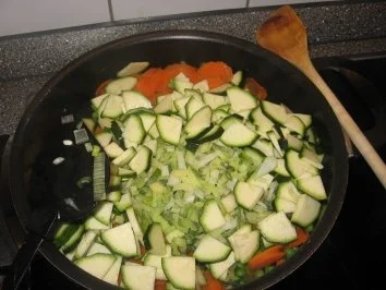 Risotto Primavera (Vegetarisches Gemüserisotto) - Rezept - Bild Nr. 14