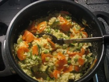 Risotto Primavera (Vegetarisches Gemüserisotto) - Rezept - Bild Nr. 20