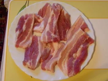 "Schusterjungs" paniertes Bauchfleisch - Rezept