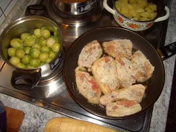 "Schusterjungs" paniertes Bauchfleisch - Rezept - Bild Nr. 4