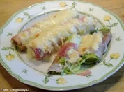 Gratinierte Porree-Schinken-Röllchen - Rezept