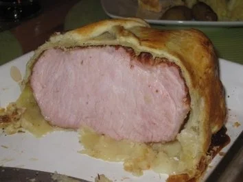 Kassler im Blätterteig - Rezept